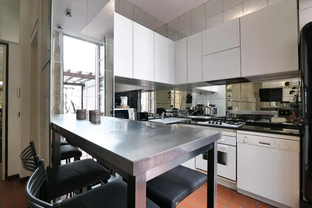 Elegant Corso Venezia Terrace Apt Apartman Milánó
